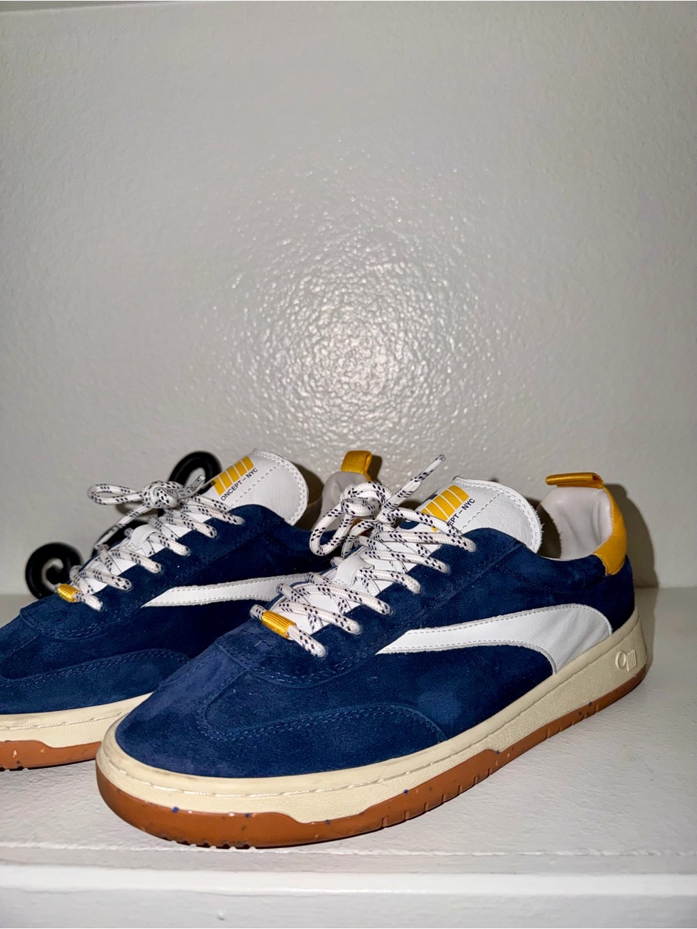 Oncept Panama Suede Sneakers In The Indigo Colorway tennis shoes Women's Size 9